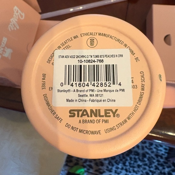Last One! LIMITED EDITION Barbie 80s Peaches 'n Cream 40oz Stanley Tumbler - Picture 8 of 9